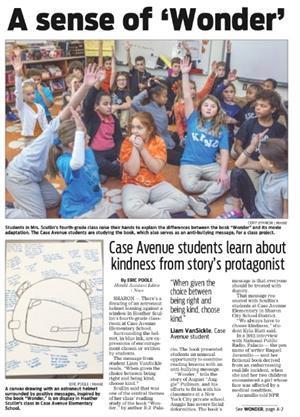 "Wonder" Teaches Many Lesson to Case Avenue Students