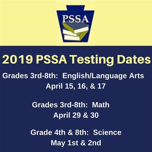 PSSA Testing Sharon City School District