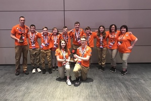 Tiger Techs Robotics Team Places 1st at World Championship!