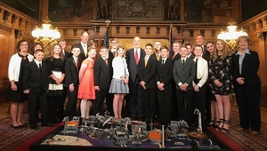 Sharon's Tiger Techs Honored in Harrisburg