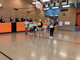 Students who made highest honor roll for the second marking period.