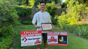 JUSTIN STANEK-2020 OVERALL STRIMBU SCHOLARSHIP RECIPIENT
